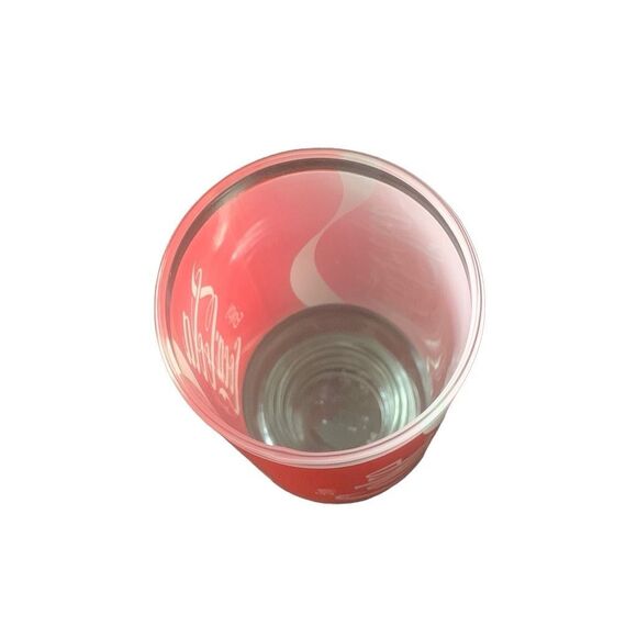 Vintage Coca-Cola Enjoy Coke Footed Pedestal Tumbler Glass Cup Nostalgia - Picture 11 of 14